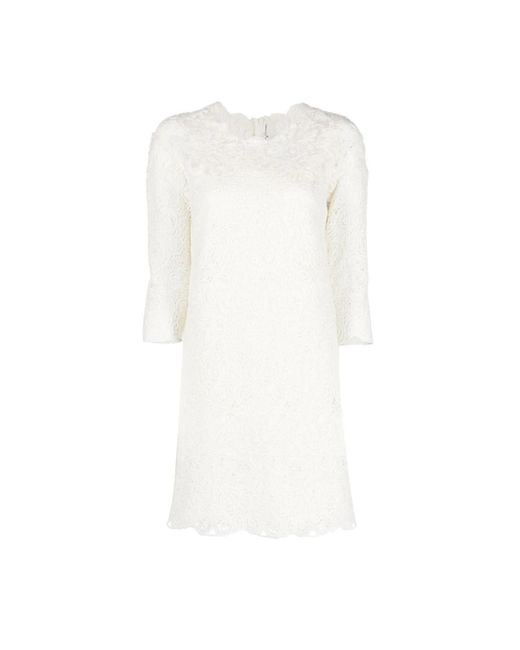 Ermanno Scervino White Summer Dresses