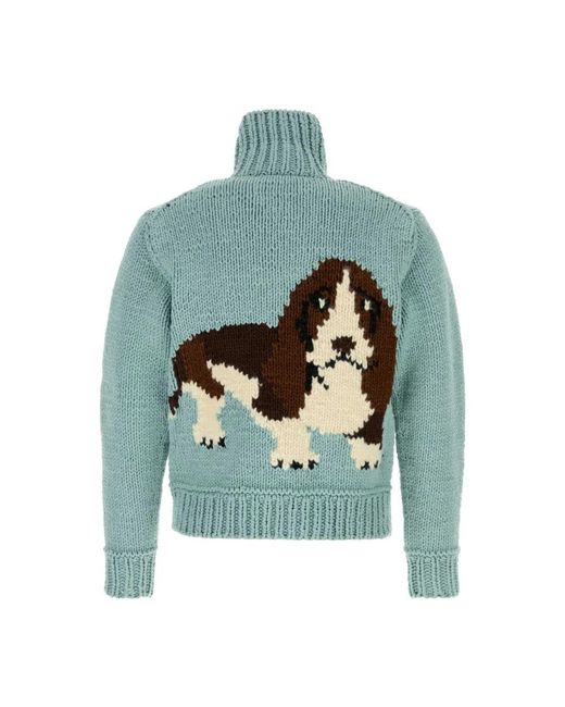 Junya Watanabe Blue Cardigans for men