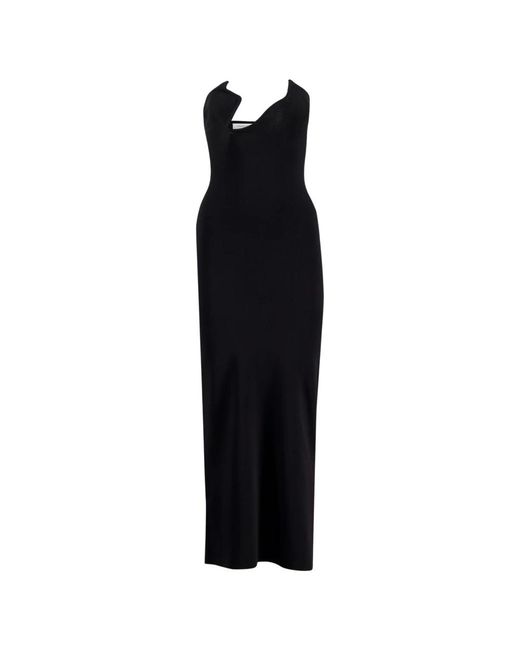 Christopher Esber Black Knitted Dresses