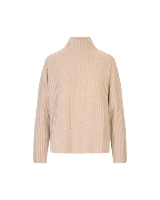 Turtlenecks Max Mara de color Natural