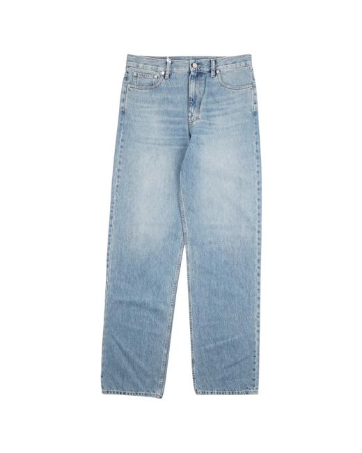 Gucci Blue Straight Fit Jeans for men
