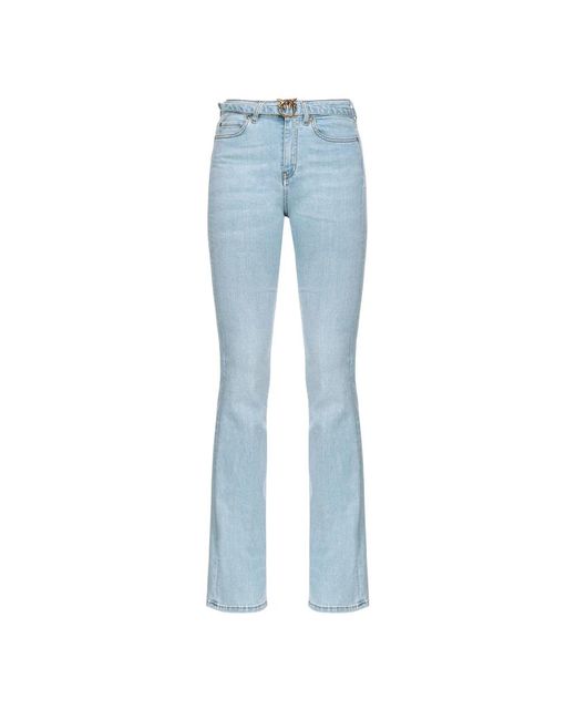 Jeans > boot-cut jeans Pinko en coloris Blue
