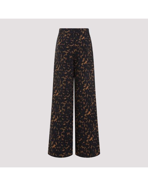 Theory Black Wide trousers