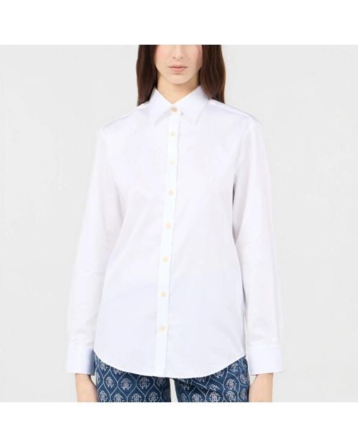 Shirts Roberto Cavalli de color White