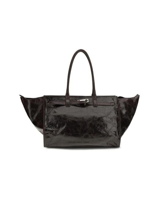 Benedetta Bruzziches Black Shopping Bags
