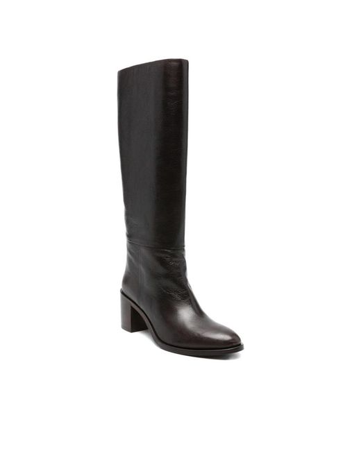P.A.R.O.S.H. Black Heeled Boots