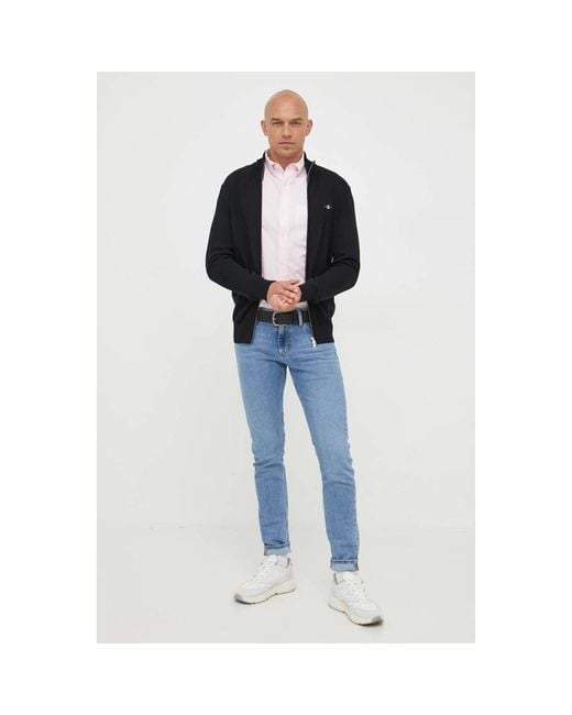 Cardigans di Gant in Black da Uomo