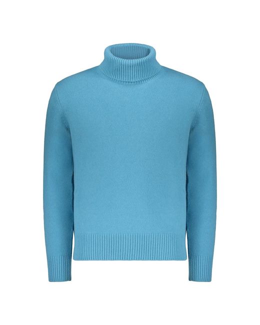 Herno Blue Turtlenecks for men