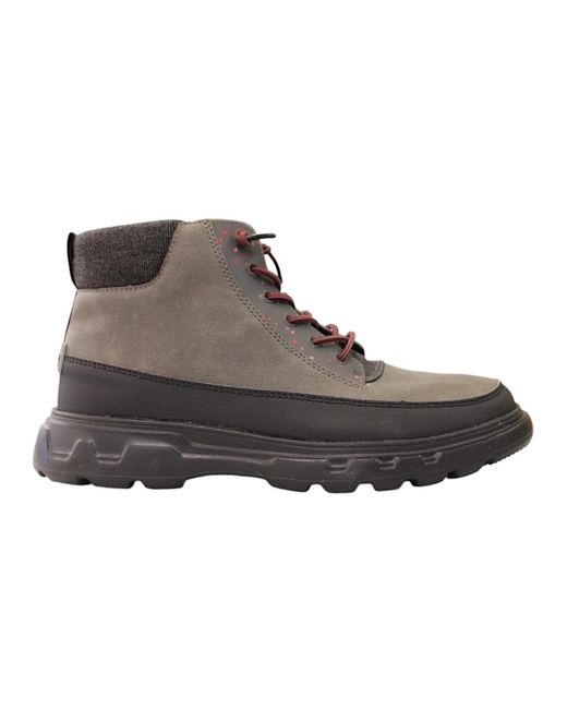 HeyDude Brown Lace-Up Boots for men
