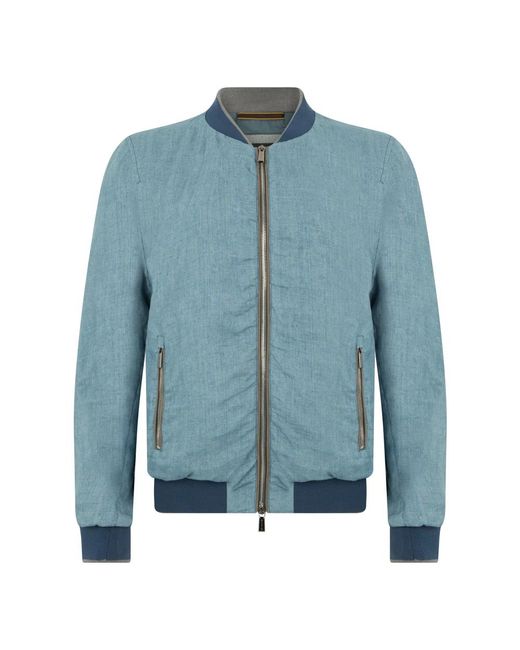 Moorer Blue Bomber Jackets for men