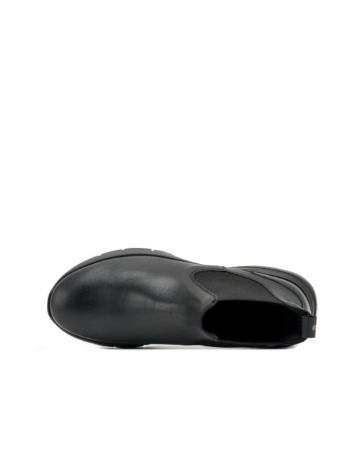 Frau Zachte Leren Beatles Schoenen in het Black voor heren