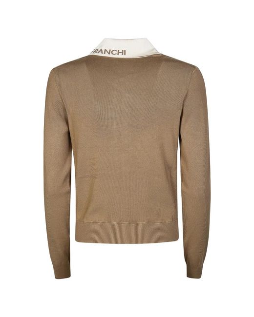Elisabetta Franchi Truien & Vesten ,Maglia Tricot in het Natural