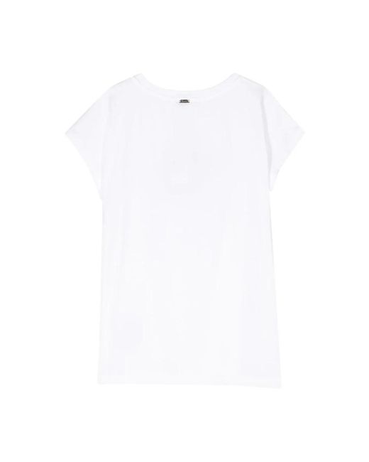 Herno White T-Shirts