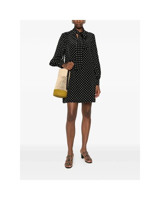 Valentino Garavani Black Short Dresses