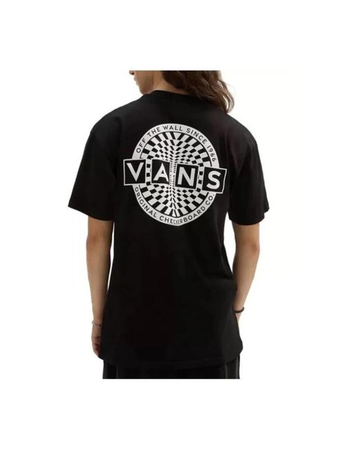 Vans Tops ,Zwart ,T-Shirts in het Black voor heren