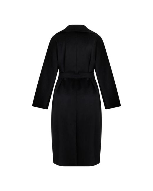 Weekend by Maxmara Black Belted Coats