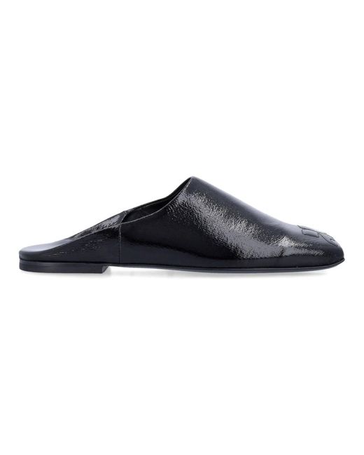 Courreges Blue Mules