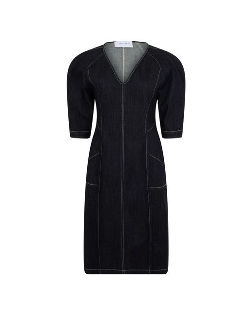 Alberta Ferretti Black Short Dresses
