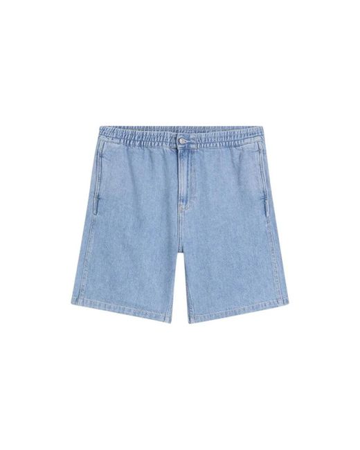 Calvin Klein Blue Denim Shorts for men
