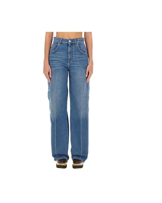 Stella McCartney Blue Loose-Fit Jeans