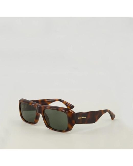 Saint Laurent Brown Sunglasses for men