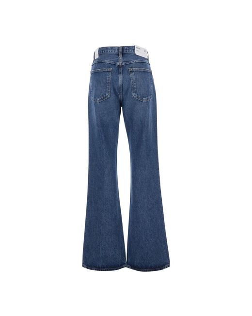 Flared Jeans Agolde de color Blue