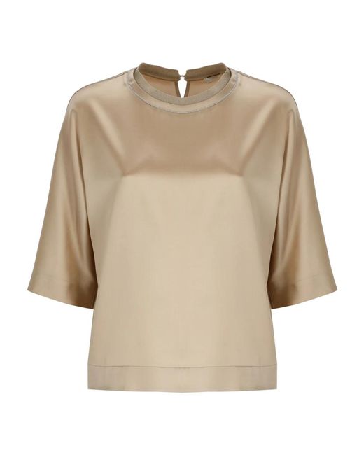 Peserico Natural Blouses