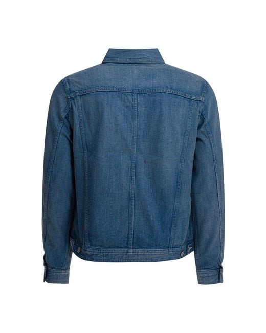 Auralee Blue Denim Jackets for men