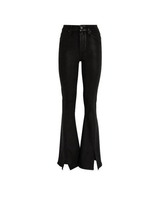PAIGE Black Flared Jeans