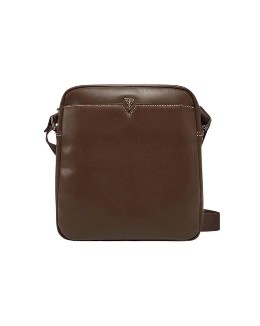 Guess Firenze Pouch in Brown für Herren