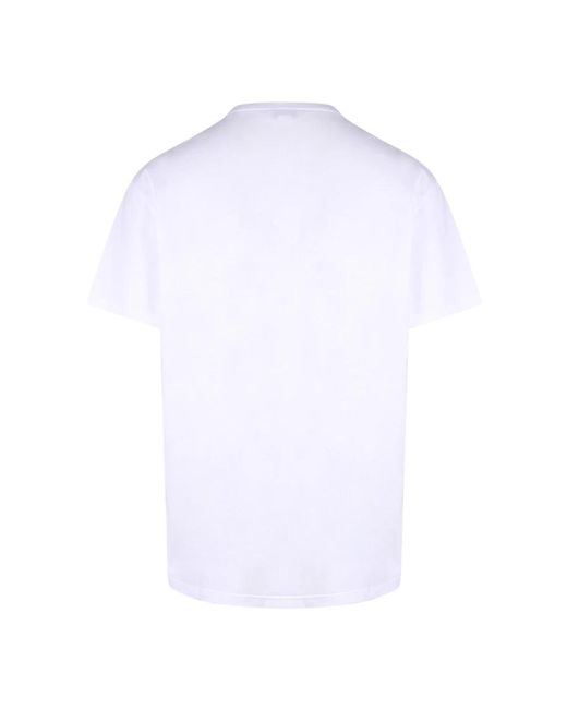 Alexander McQueen Besticktes logo t-shirt in White für Herren