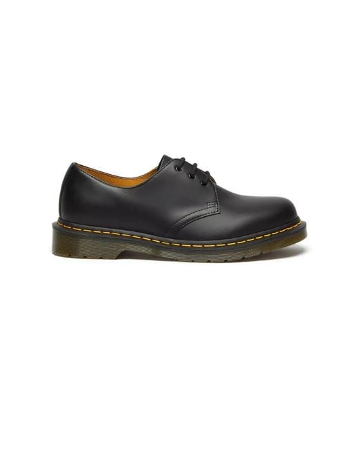 Dr. Martens Black Laced Shoes for men