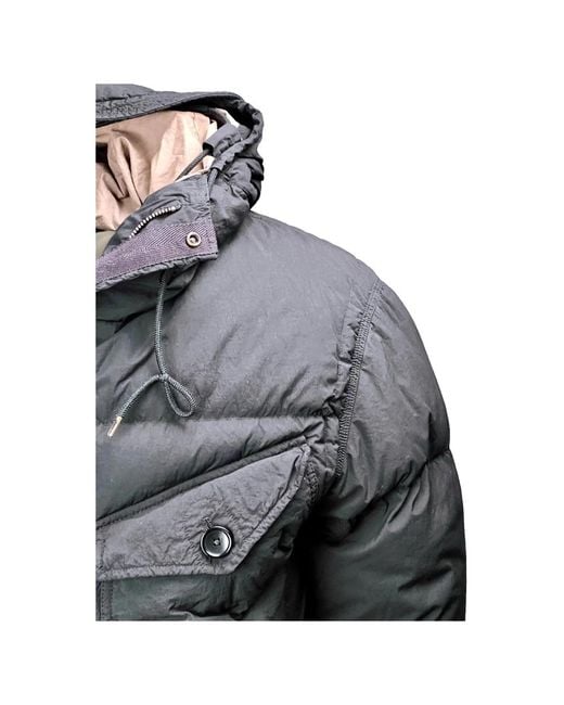 C P Company Gray Down Jackets for men