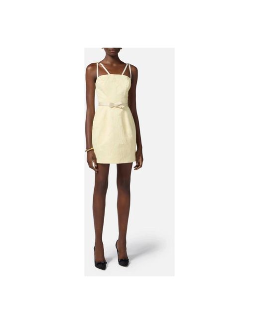 Elisabetta Franchi Natural Short Dresses