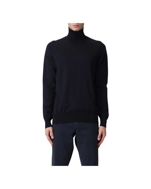Turtlenecks Paolo Pecora de hombre de color Blue