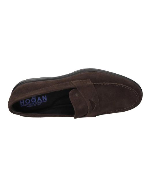 Hogan H393 Mokassin in Brown für Herren