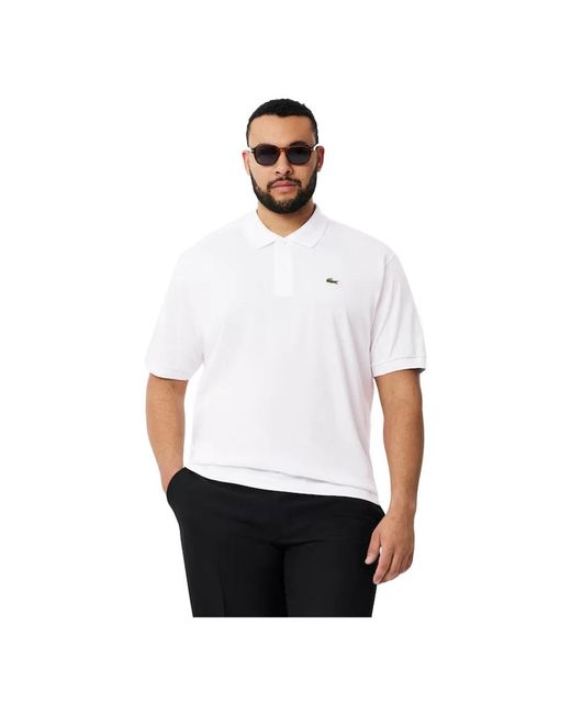 Lacoste White Polo Shirts for men
