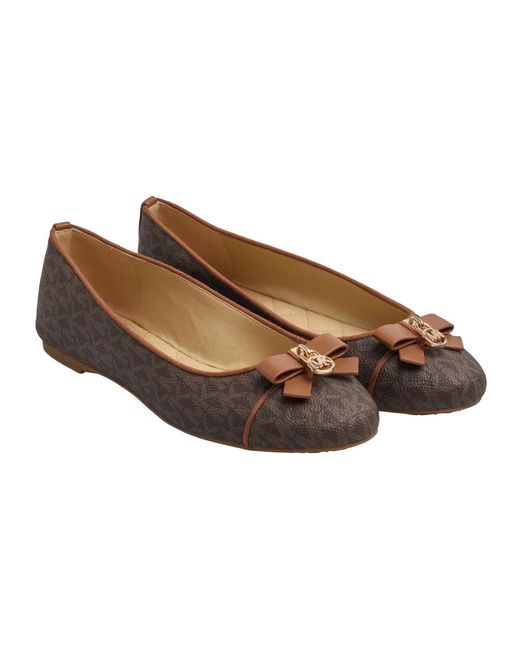Michael Kors Brown Ballerina Shoes