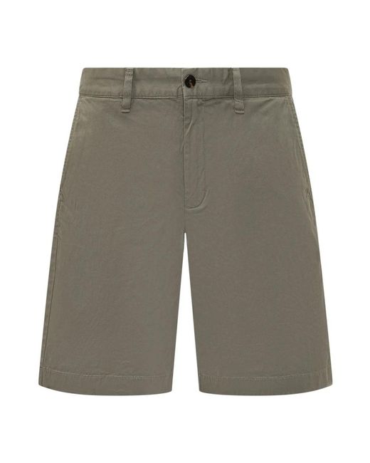 Woolrich Gray Casual Shorts for men
