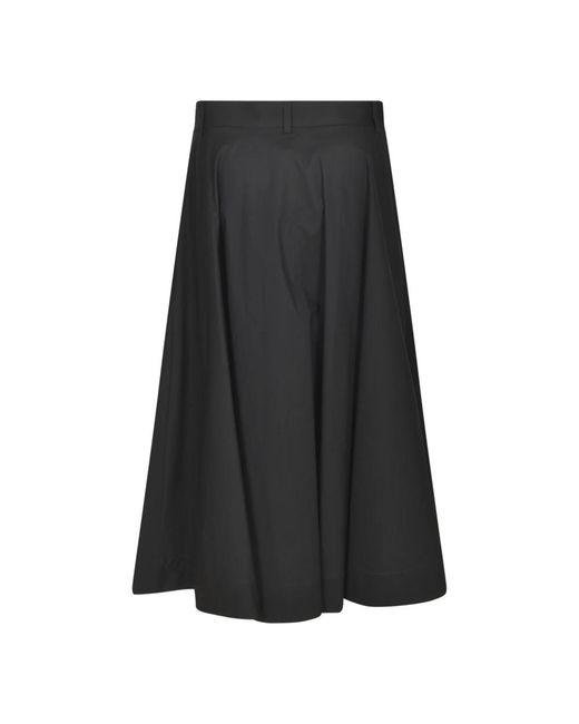 Moschino Black Midi Skirts