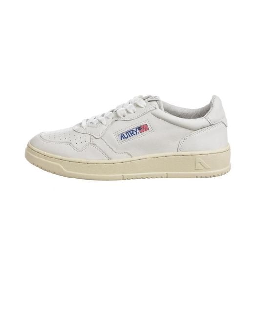 Autry White Sneakers for men