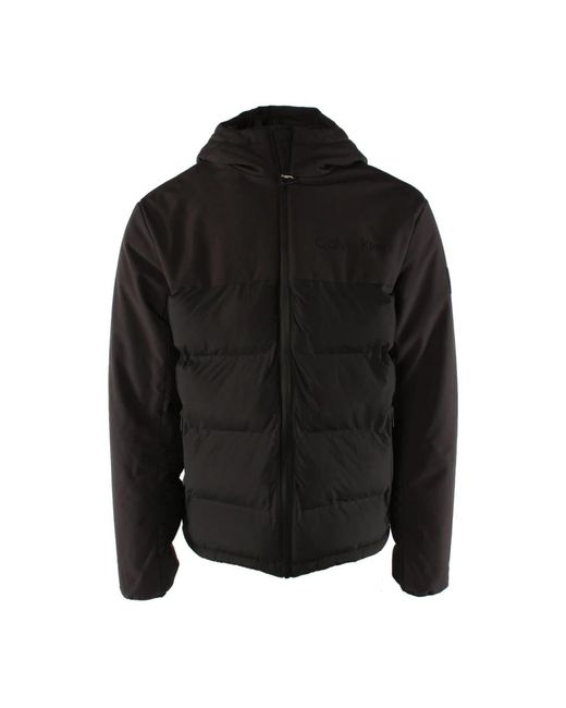 Calvin Klein Black Winter Jackets for men
