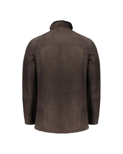 Leather Jackets Moorer pour homme en coloris Brown
