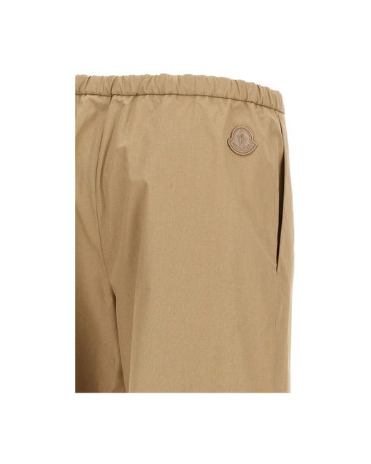 Moncler Natural Neutrals Trousers