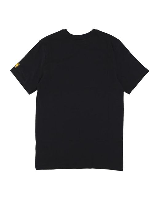 Nike Fitness ,Zwart ,Katoen Nba City Edition Logo Tee in het Black voor heren