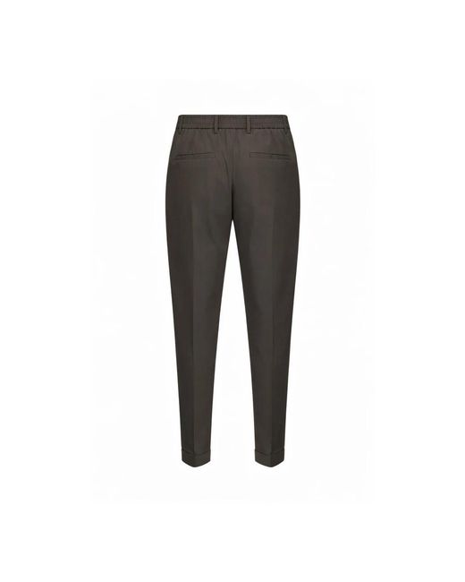 D4.0 Gray Slim-Fit Trousers for men