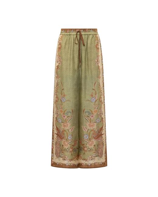 Zimmermann Indra Relaxed Pant in het Natural