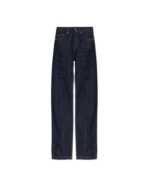 Casablanca Blue Straight Jeans