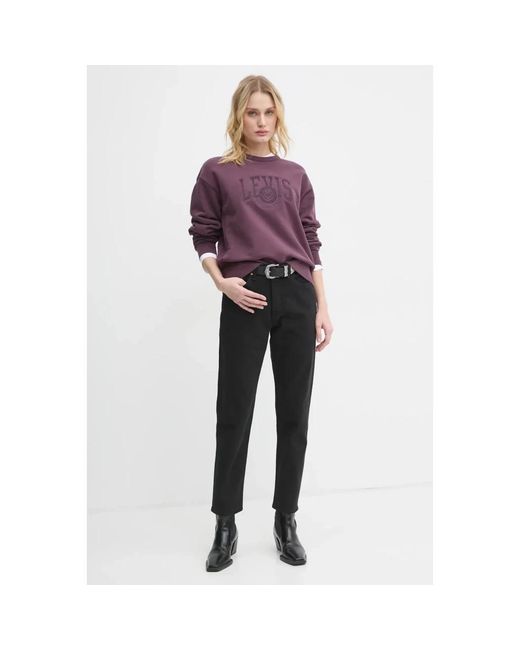 Levi's 501 Crop in het Purple