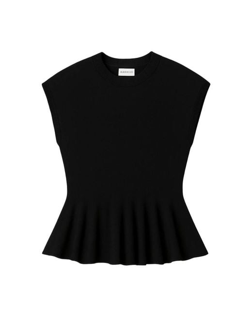 Birgitte Herskind Black Sleeveless Tops